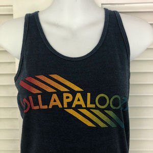 2017 Lollapalooza Tank Top Aviator Nation XS